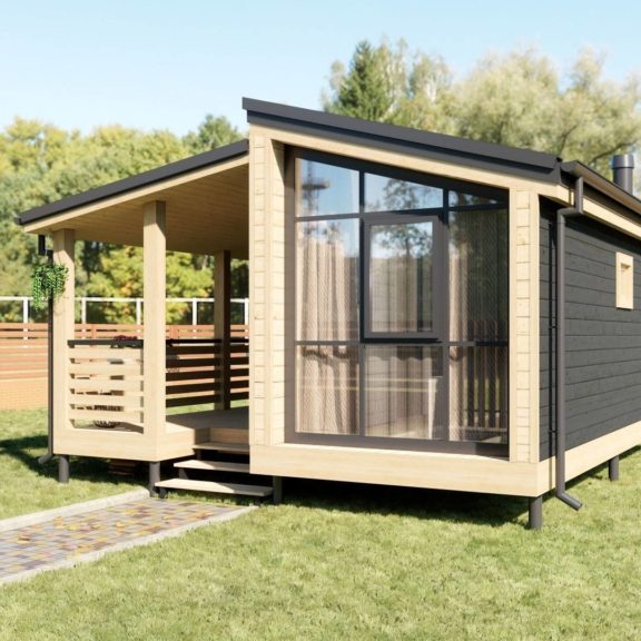 Дом Скандинавия 5х6